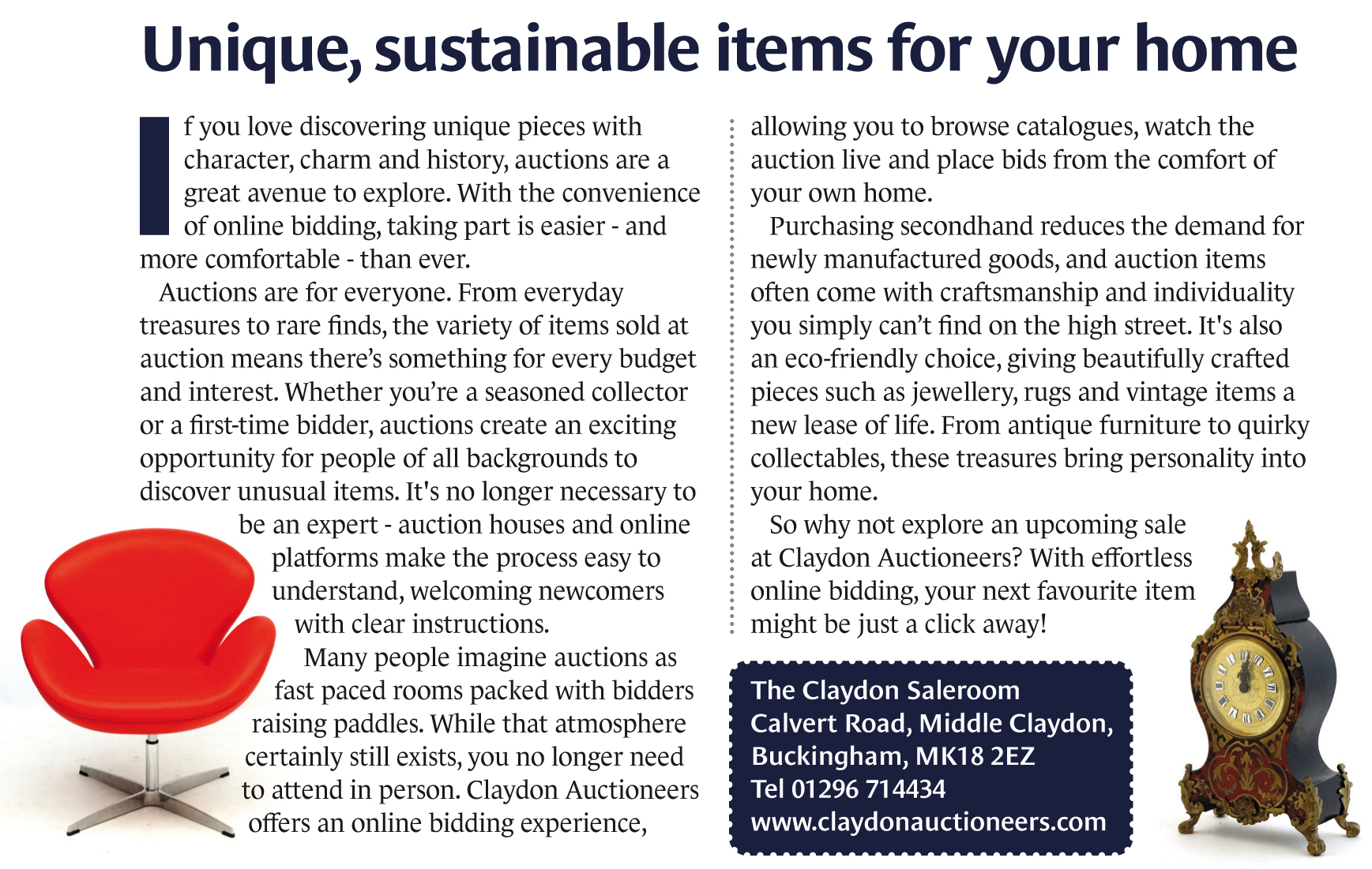 Claydon Auctioneers FebMar26